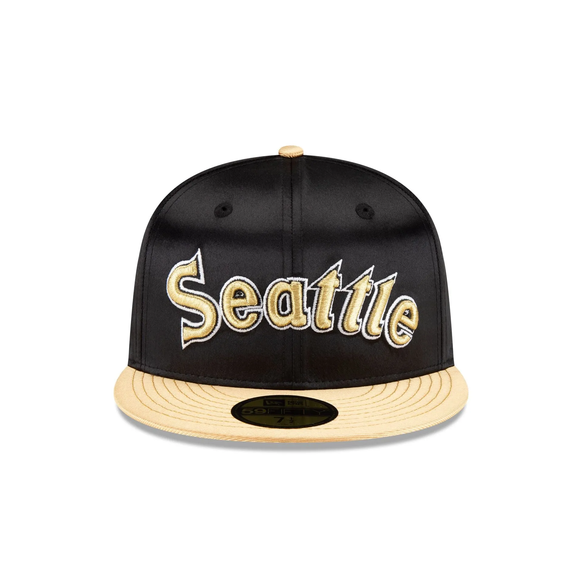 Seattle Mariners Metallic Gold 59FIFTY Fitted Hat