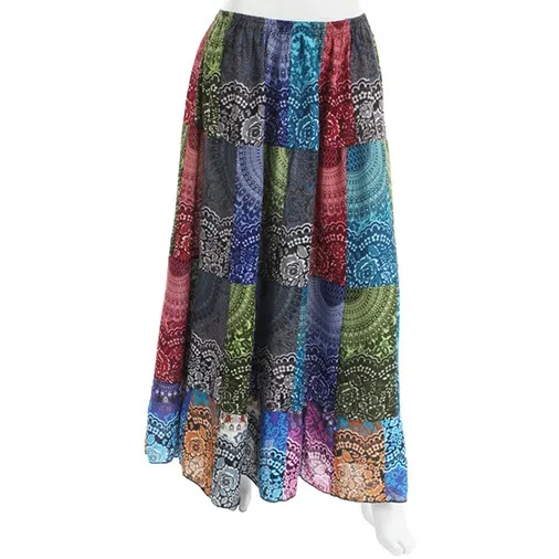 Siesta Patchwork Fusion Skirt