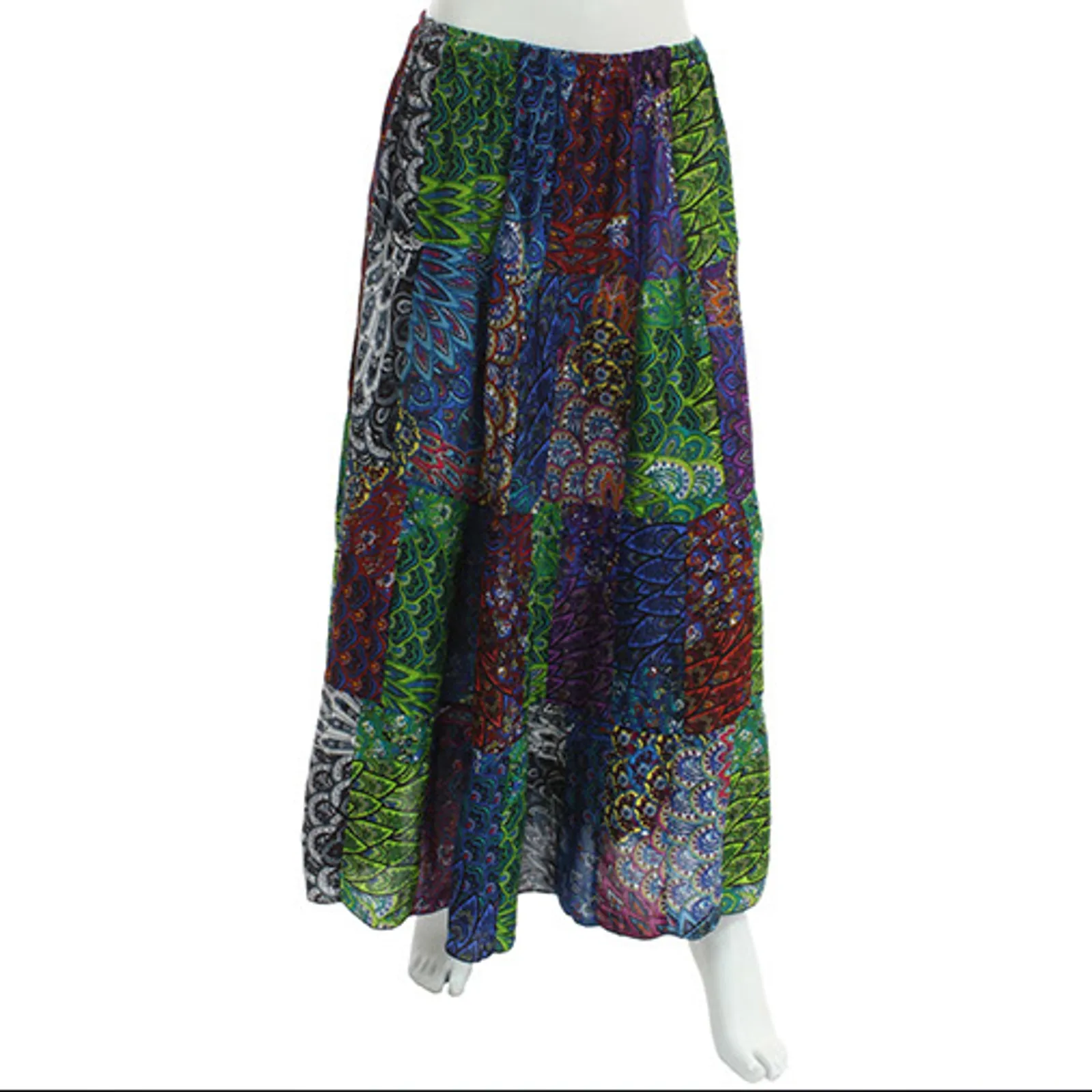 Siesta Patchwork Fusion Skirt