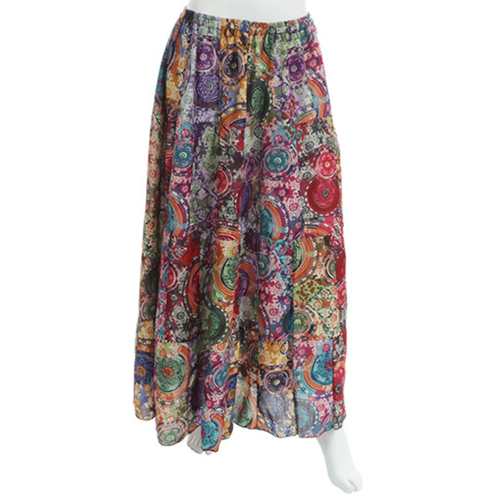 Siesta Patchwork Fusion Skirt