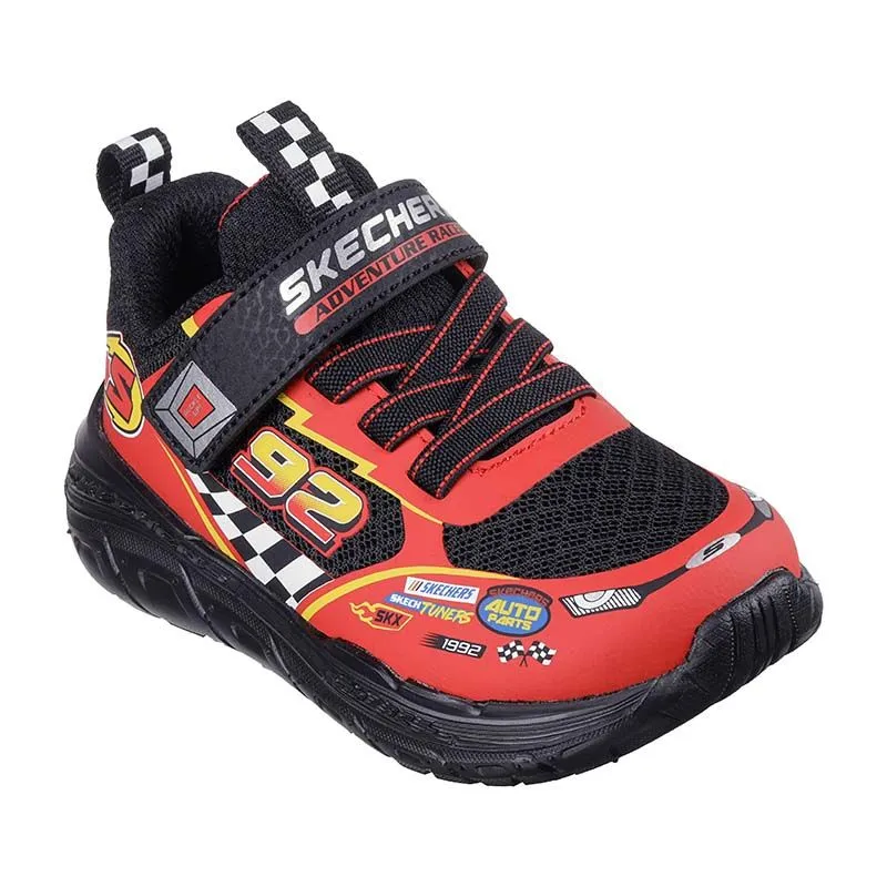 Skechers Kids' Skech Tracks Infant Trainers Black / Red - SS24