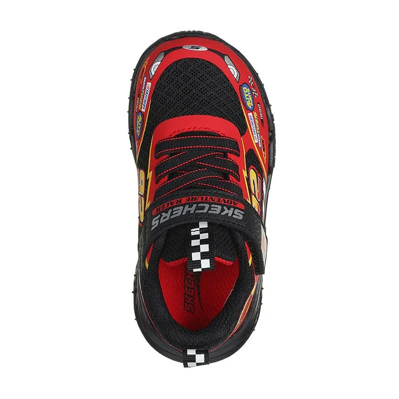 Skechers Kids' Skech Tracks Infant Trainers Black / Red - SS24