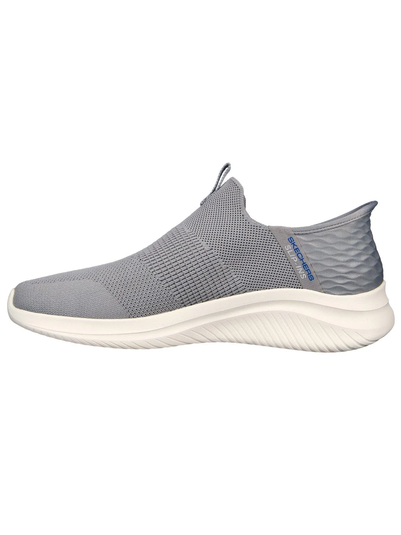 Skechers Slip-Ins Ultra Flex 3.0 Stretch Knit Trainers - Grey