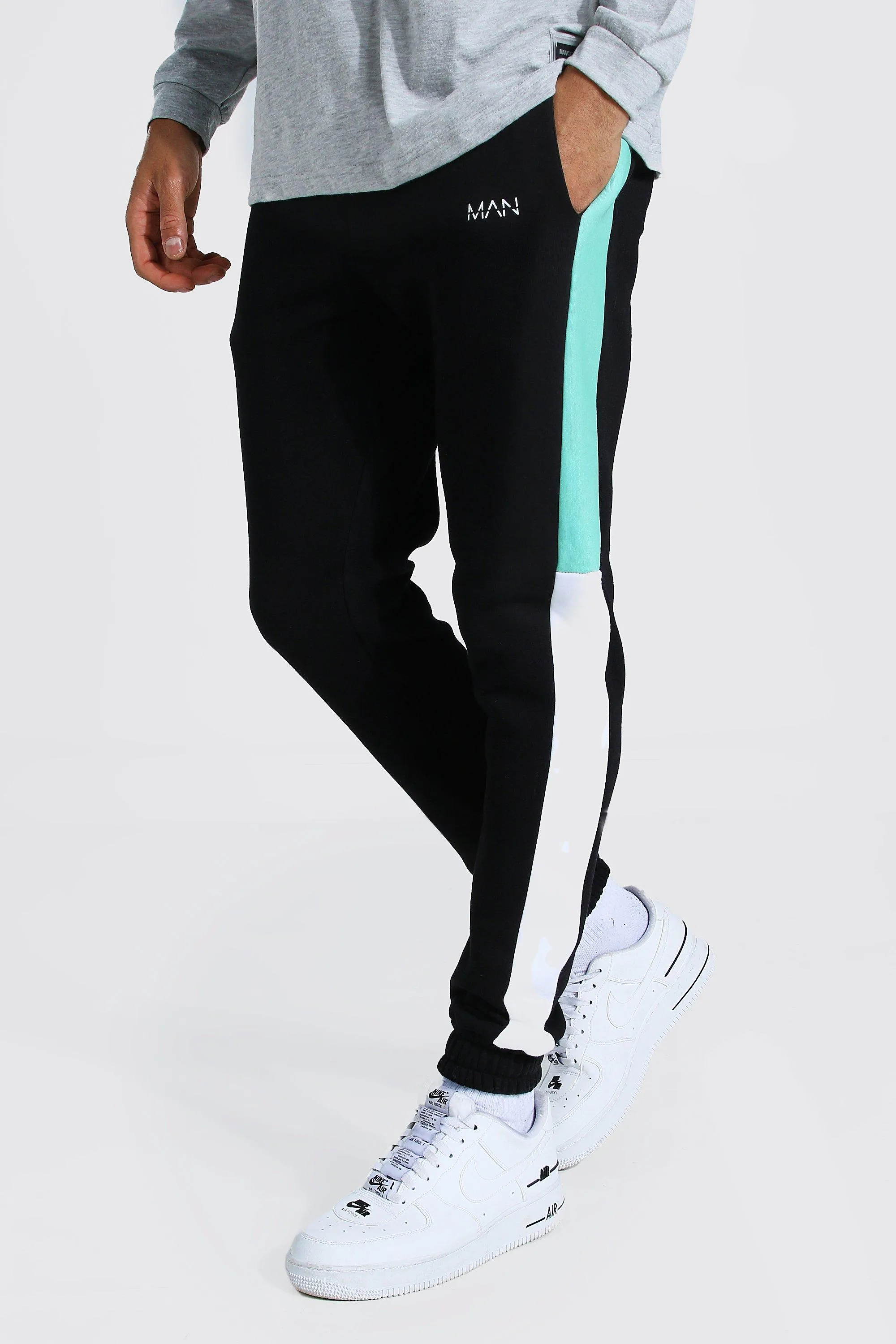 Skinny Original Man Colour Block Joggers