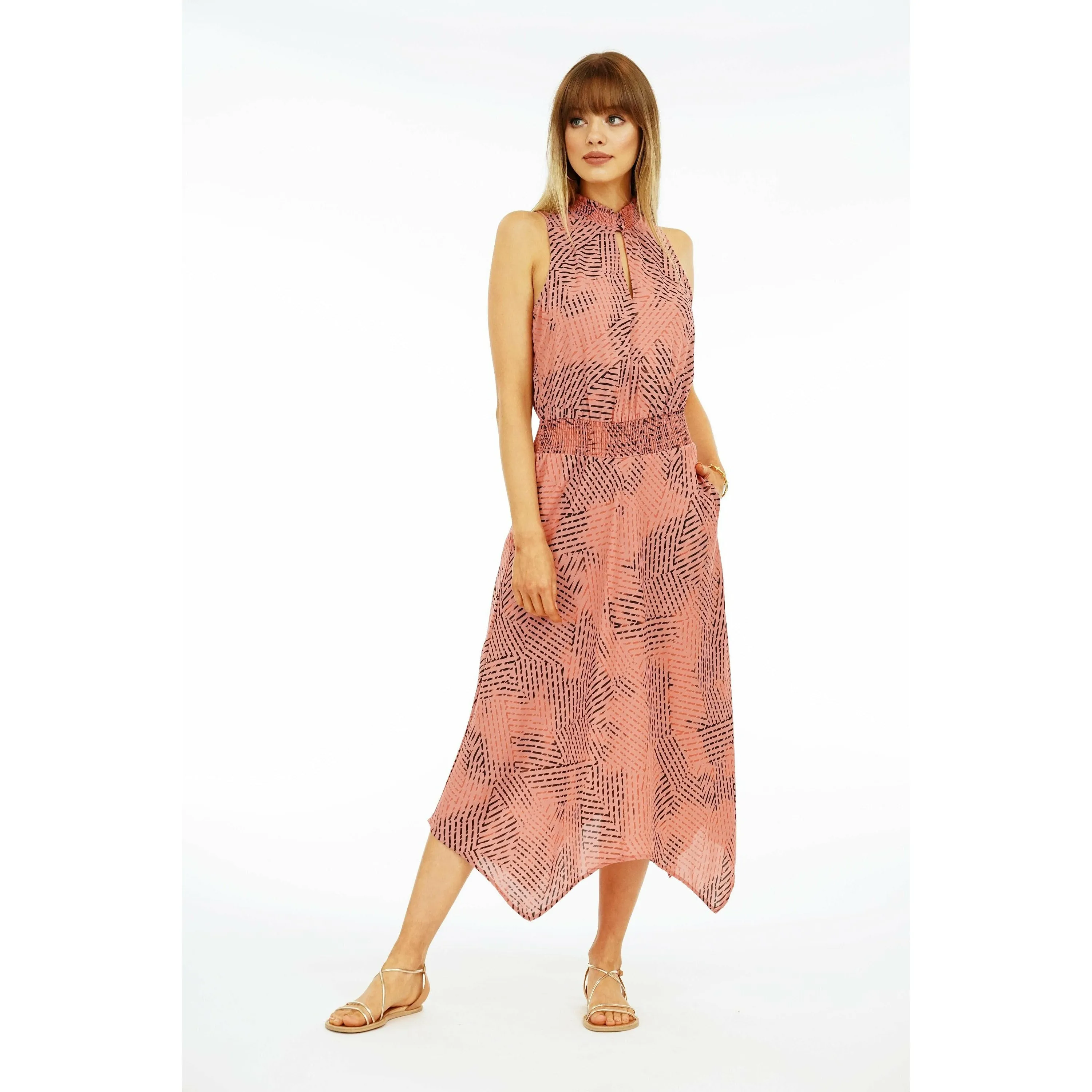 Smock Midi Dress