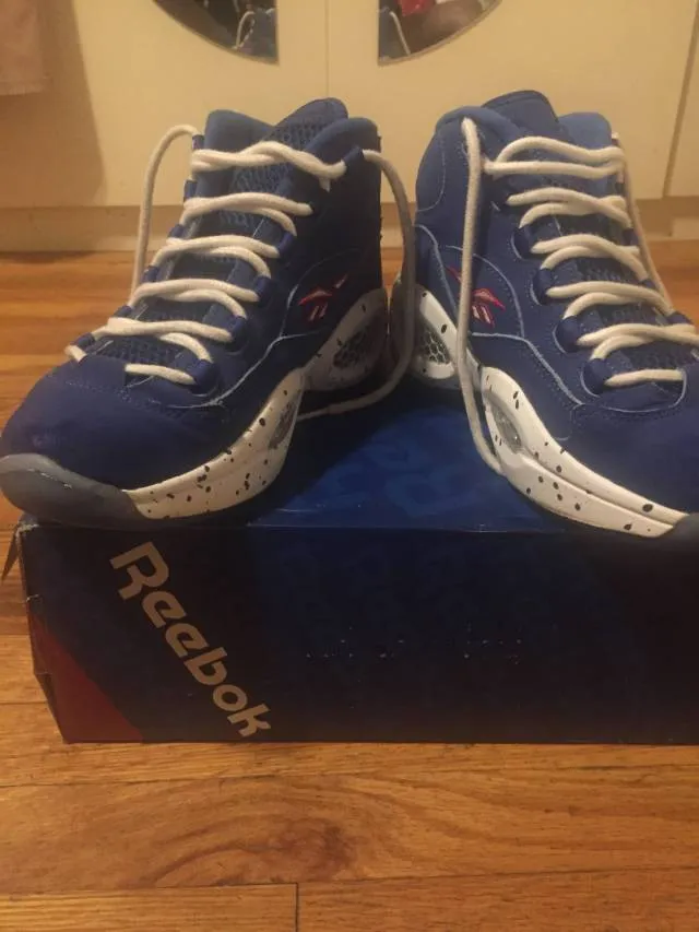 SOLD - Reebok Allen Iverson "#1 Pick" Draft Day Questions -