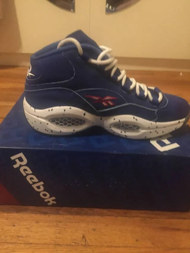 SOLD - Reebok Allen Iverson "#1 Pick" Draft Day Questions -