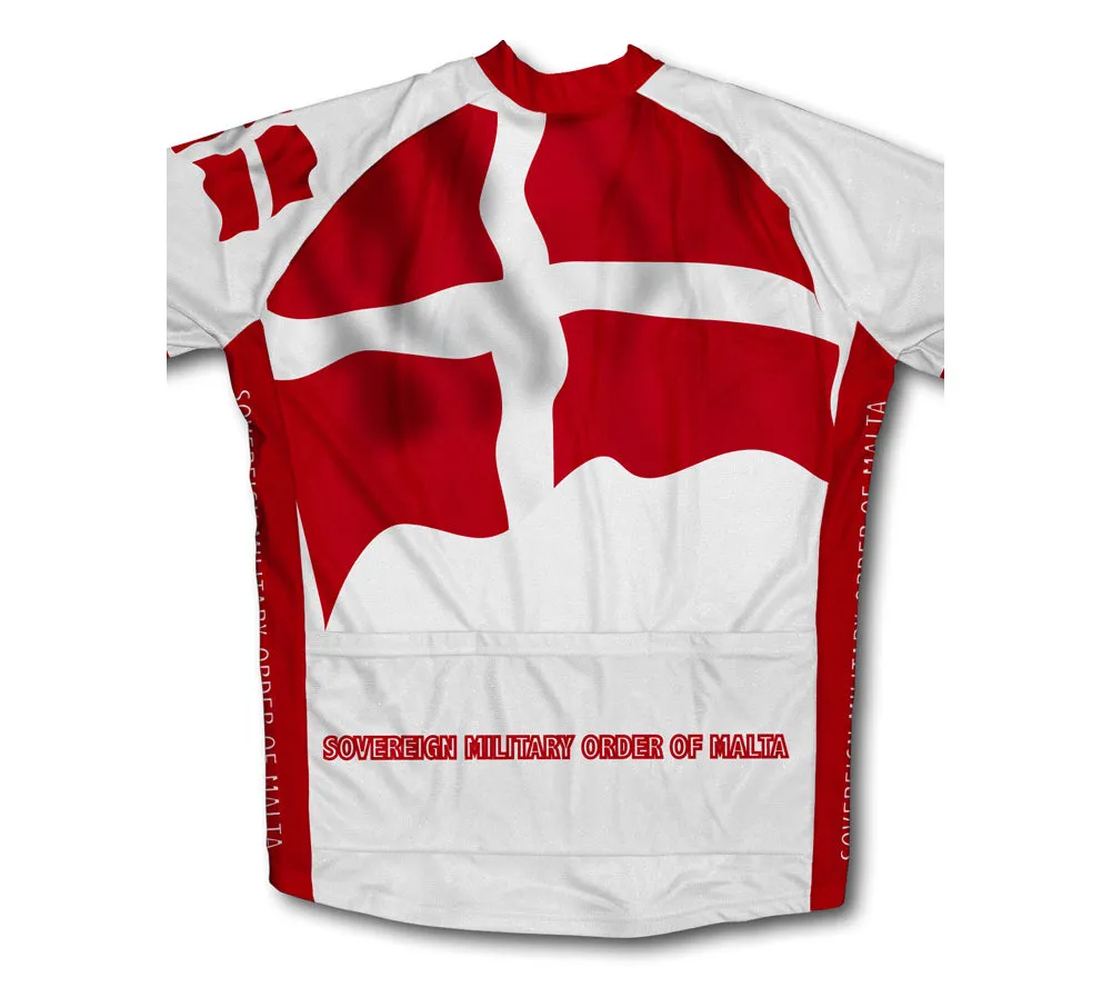 Sovereign Military Order Of Malta Flag Winter Thermal Cycling Jersey