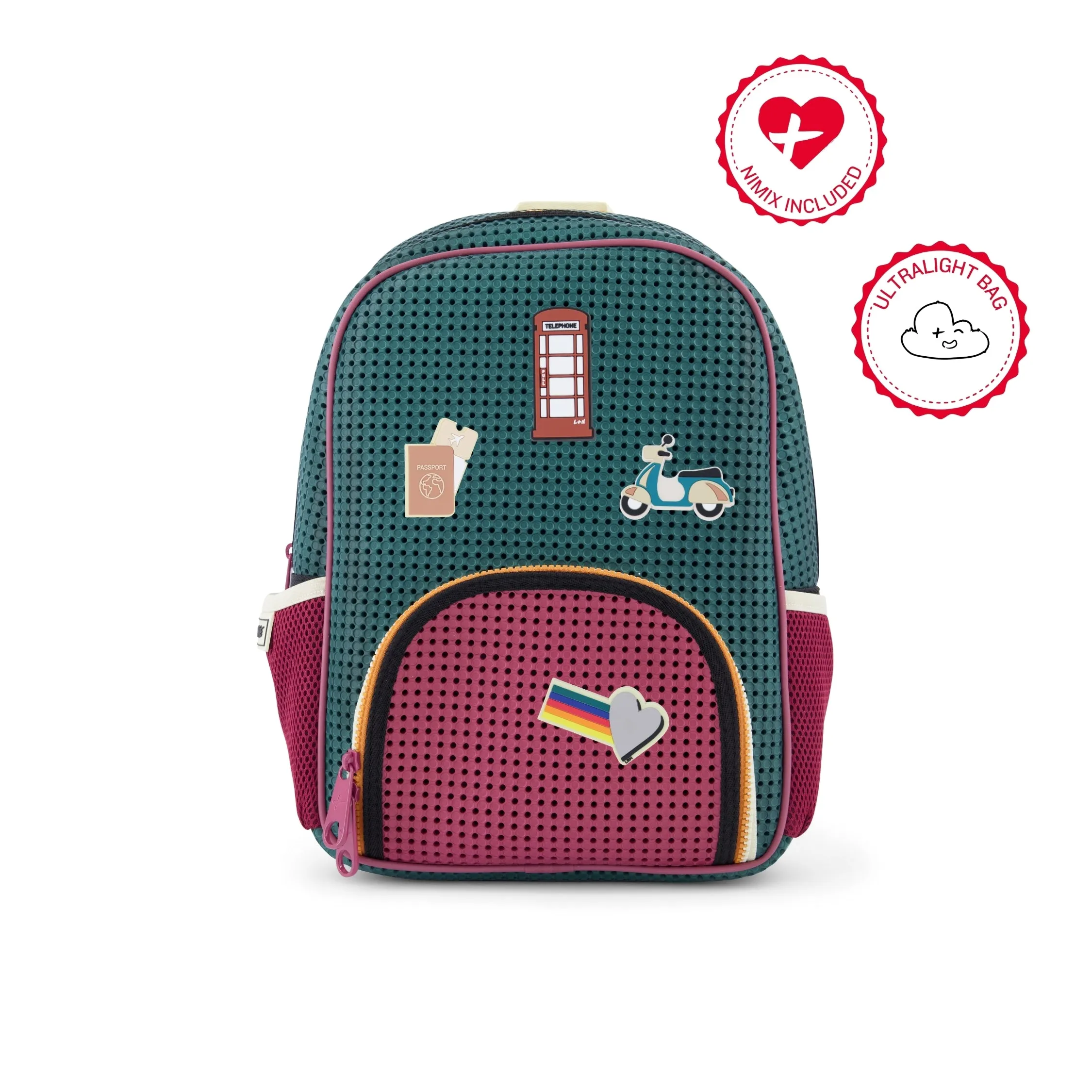 Starter Backpack Artist Green with Nimix London Set