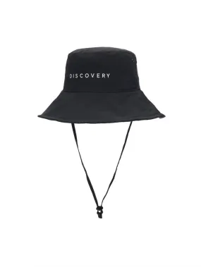 Strap Wide Hat Black