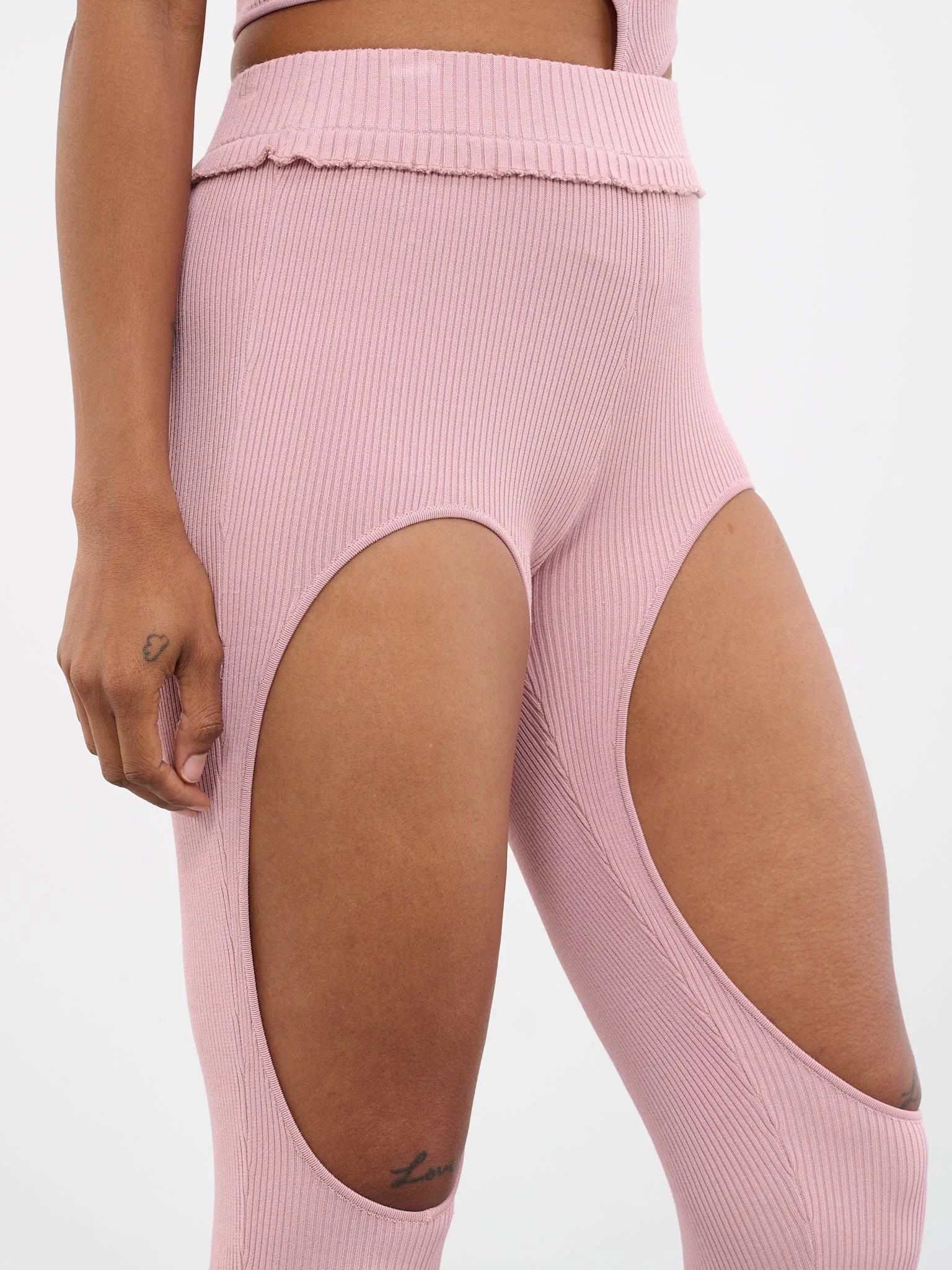 Tabi Knit Leggings (KN-05PK-PINK)