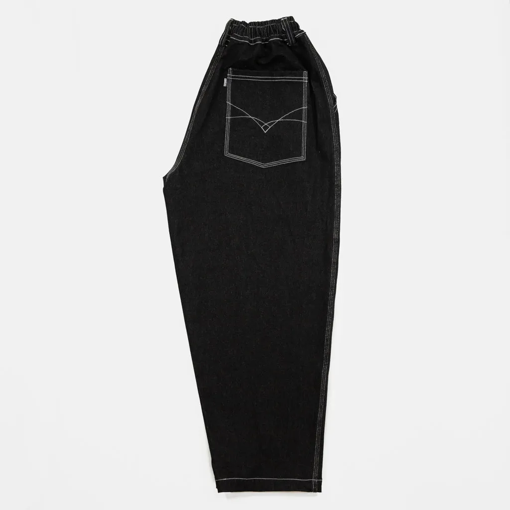 Televisi Star - Baggy OG Trousers - Black / White