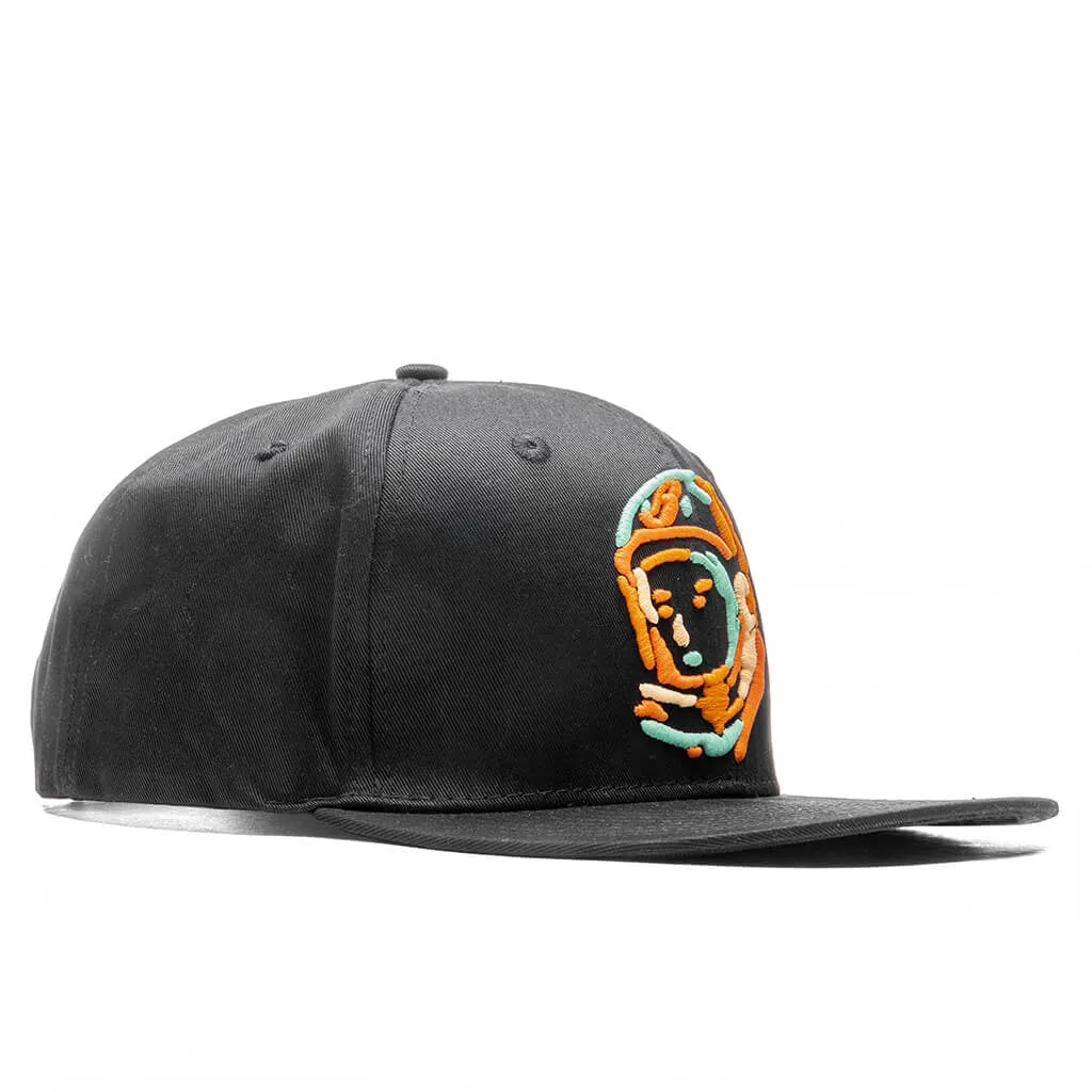 Terra Snapback Hat - Black