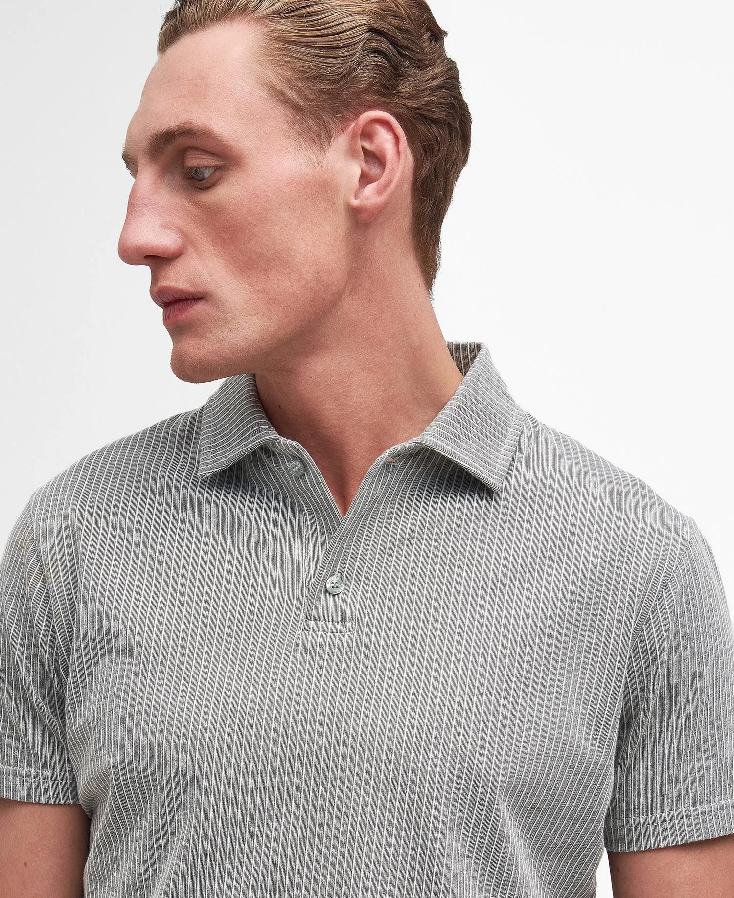  Tickhill Striped Short-Sleeved Polo Shirt     