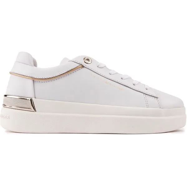 Tommy Hilfiger Lux Metallic Trainers