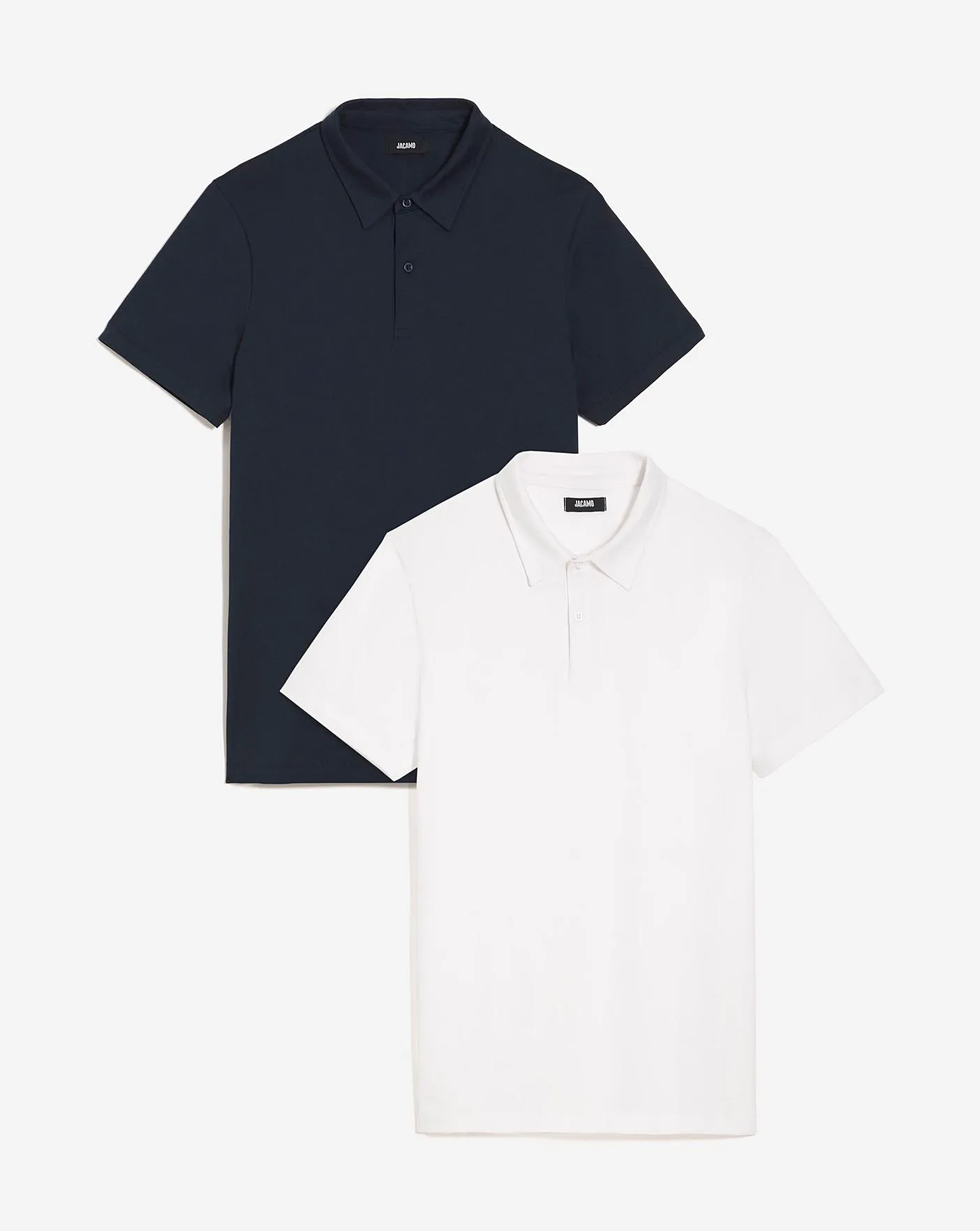 Two Pack Pure Cotton Jersey Polo