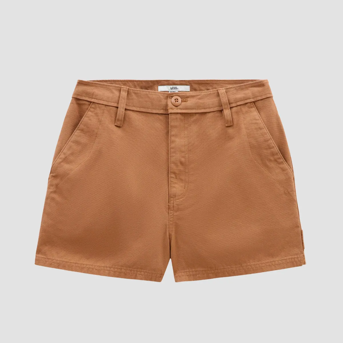 Vans Ground Work Shorts Tobacco Brown - Womens