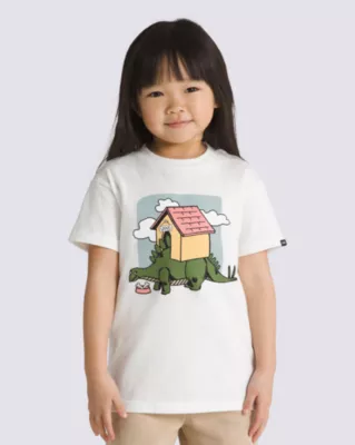 VANS Little Kids Dino Home T-Shirt