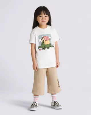 VANS Little Kids Dino Home T-Shirt