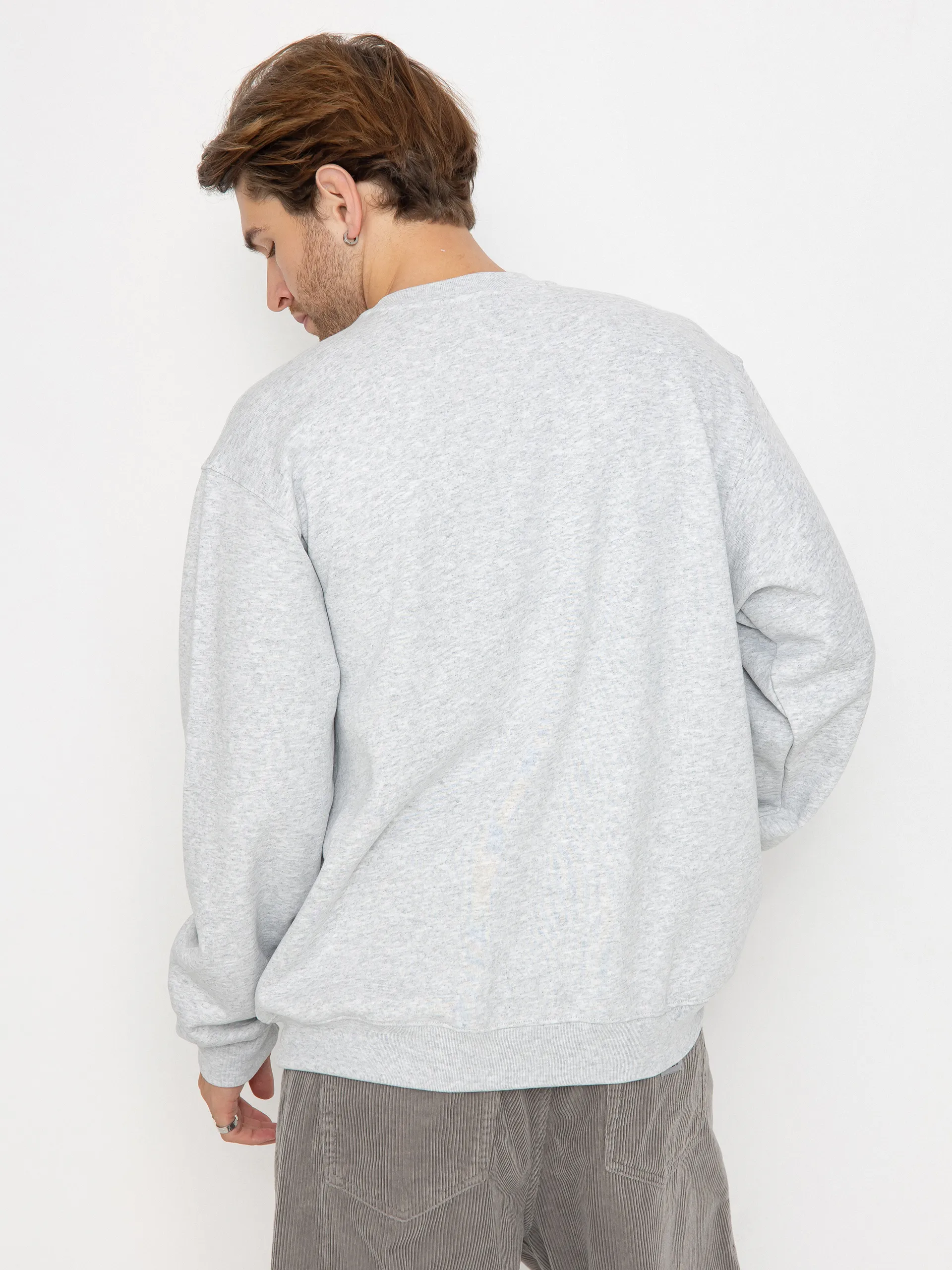 Vans Soles Loose Crew Sweatshirt (light grey heather)