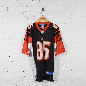 Vintage Cincinnati Bengals Reebok NFL Jersey - Black/Orange - M