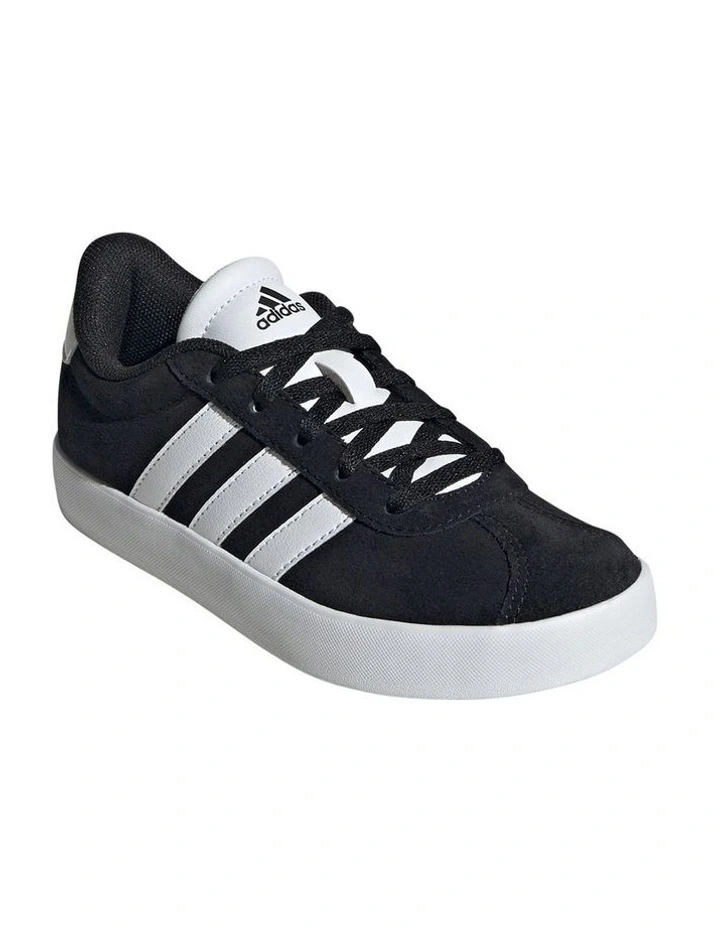 Vl Court 3.0 Grade School Sneakers in Blk/White