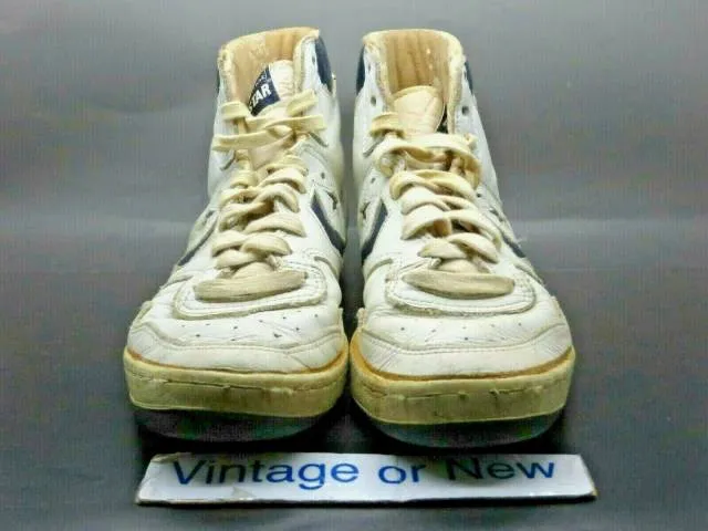 VTG 80's 1984 Converse Startech White Navy Blue Dr.J Bas...