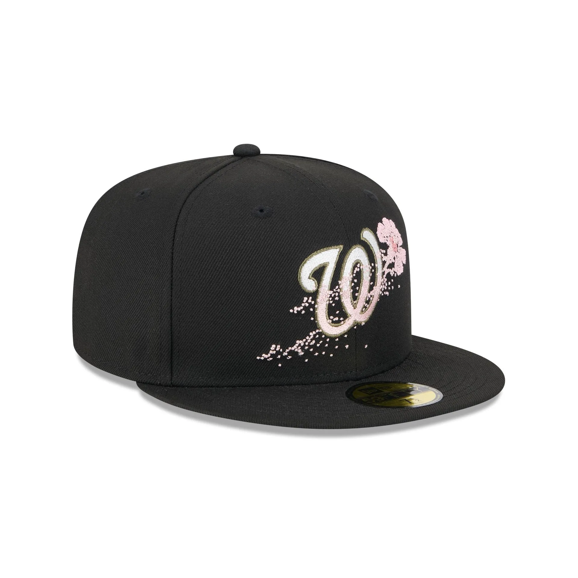 Washington Nationals Dotted Floral 59FIFTY Fitted Hat