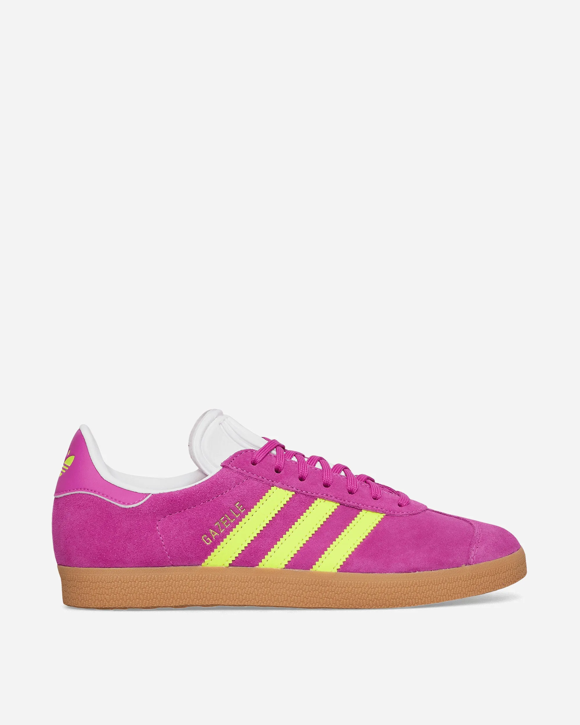 WMNS Gazelle Indoor Sneakers Purple Burst / Solar Yellow