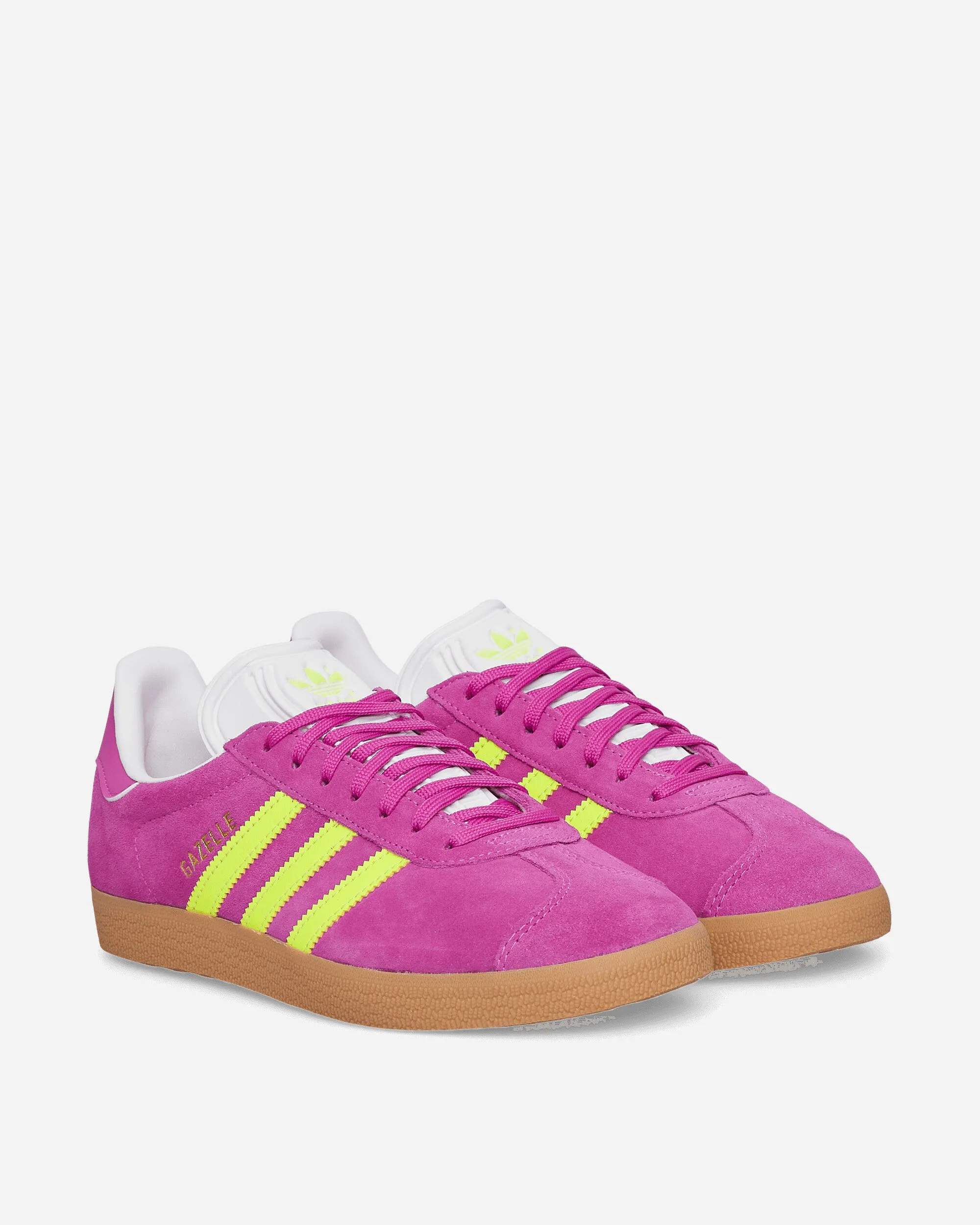 WMNS Gazelle Indoor Sneakers Purple Burst / Solar Yellow