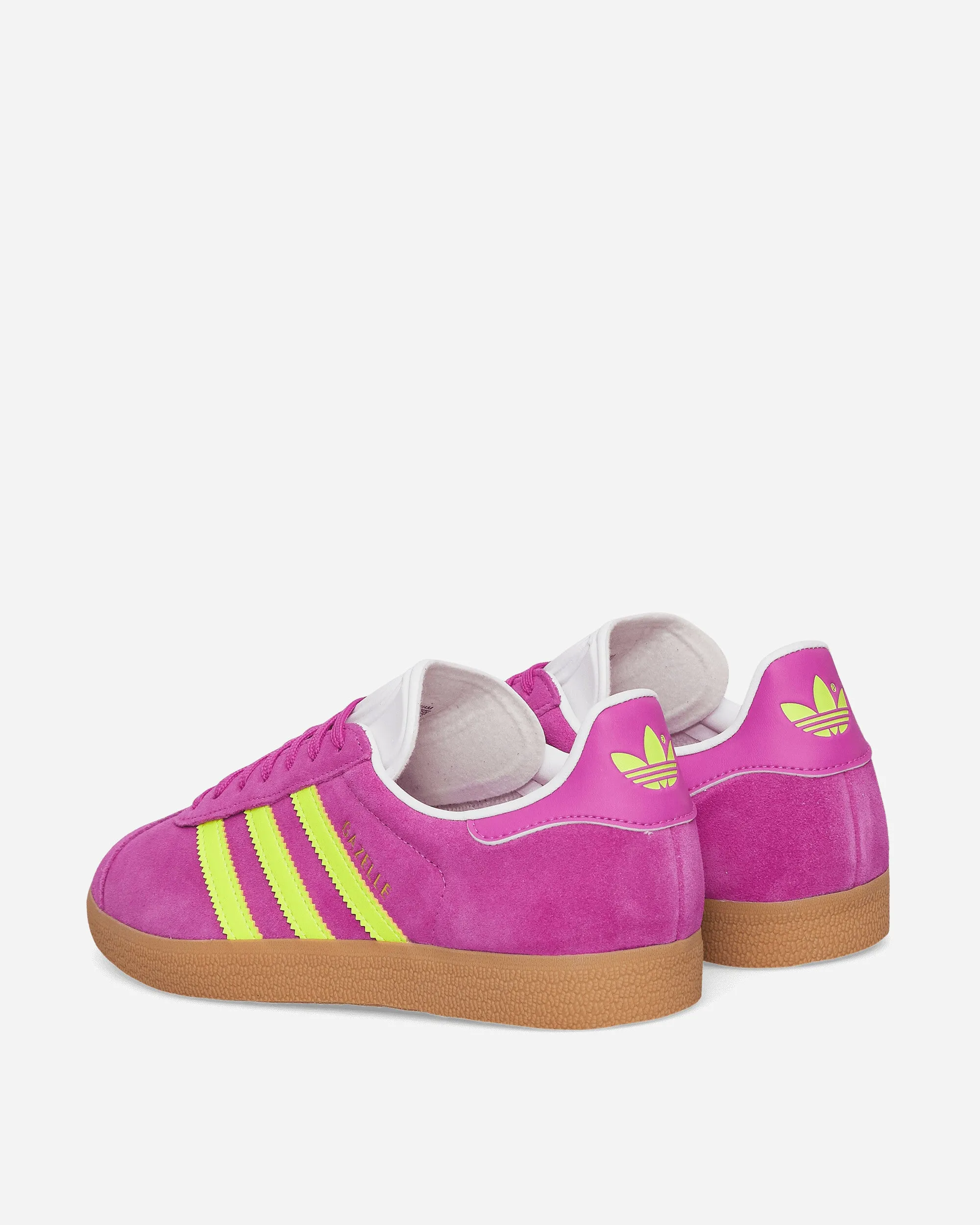 WMNS Gazelle Indoor Sneakers Purple Burst / Solar Yellow