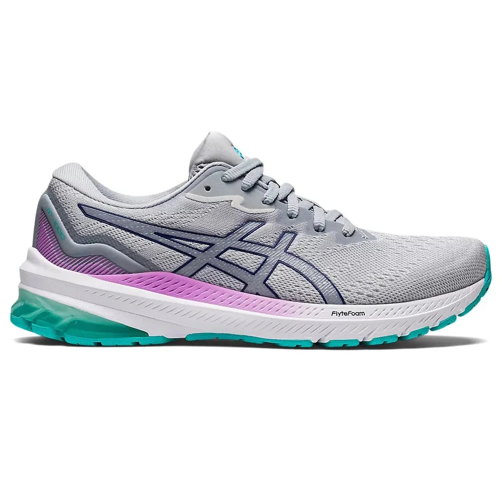 Women's Asics GT-1000 11 Grey/Diver Blue