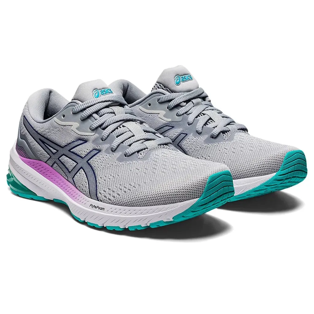 Women's Asics GT-1000 11 Grey/Diver Blue