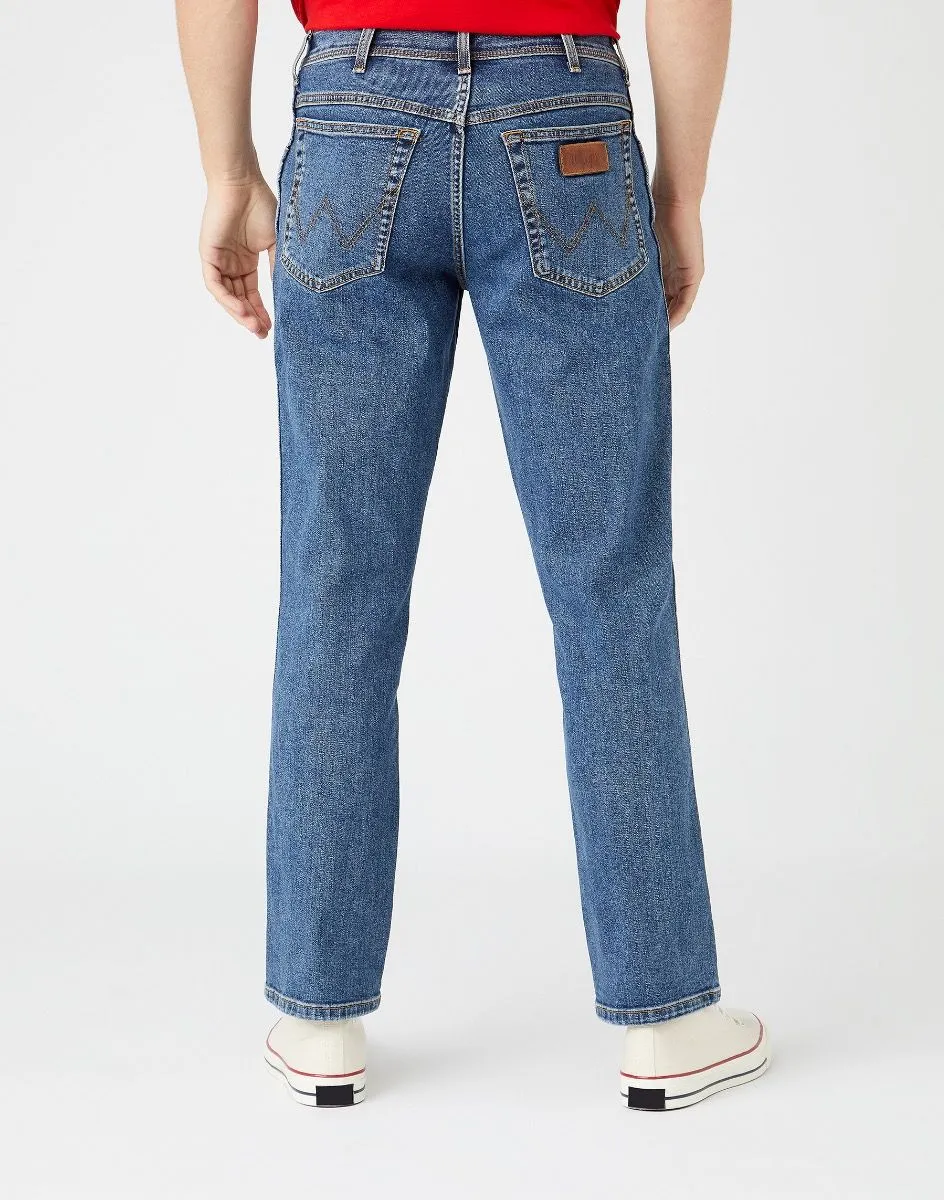 Wrangler Jeans Texas Stretch Denim Stonewash