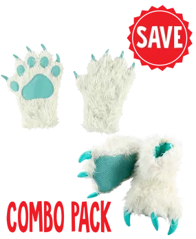 Yeti Paw and Slipper Set